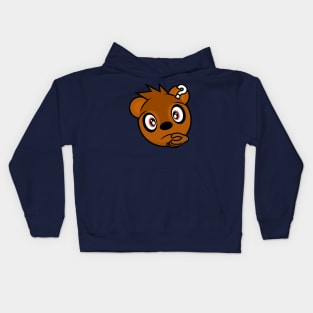 Confused California Grizzly Kids Hoodie